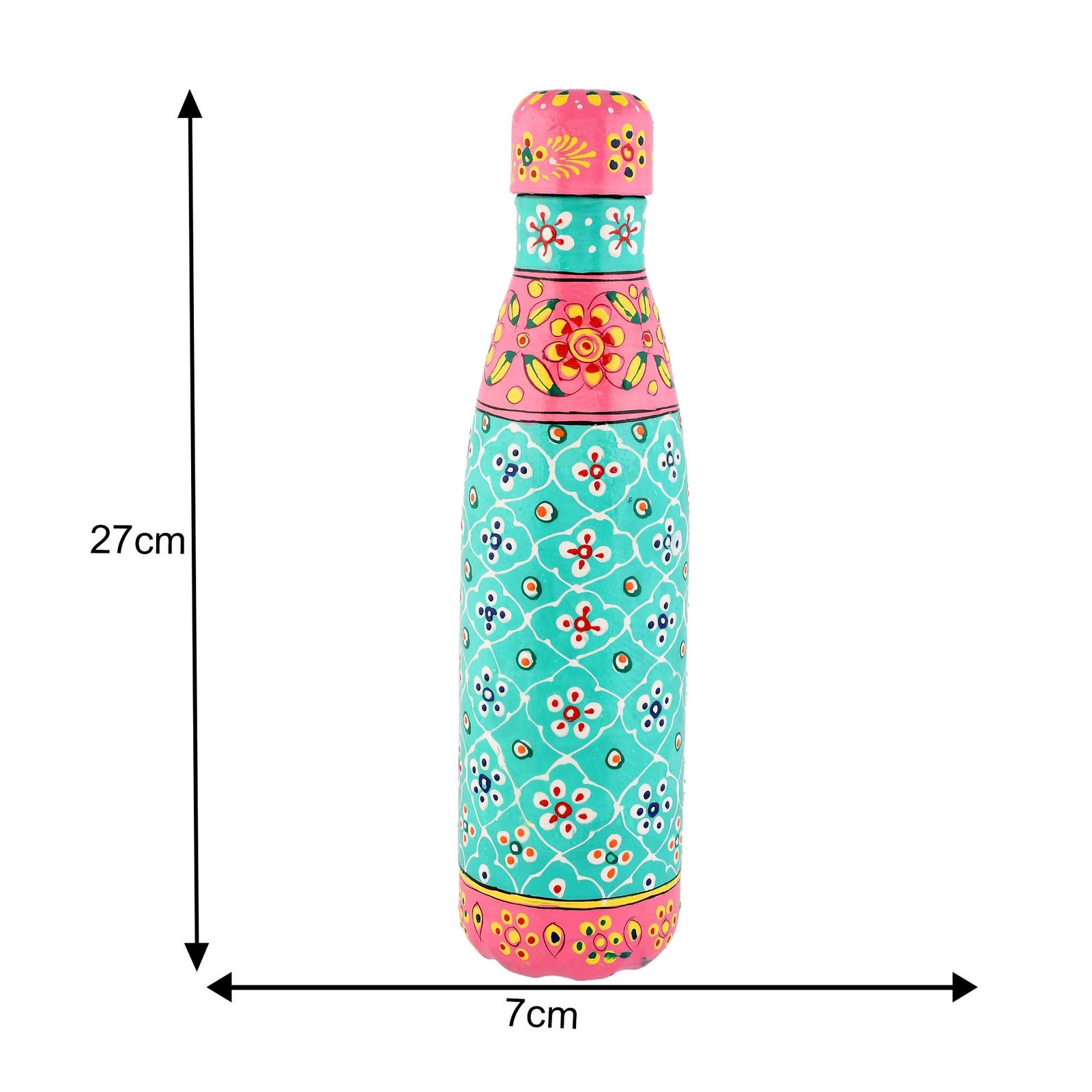 Premium Aluminium Water Bottle 27x7 - Leakproof Reusable Flask for Hydration On-The-Go - Image 3