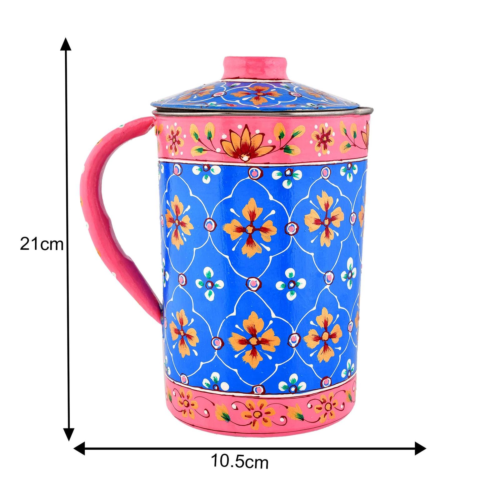 Aluminium Jug - 21 cm for kitchen décor ,Table Top , And Home Decoration - Image 4